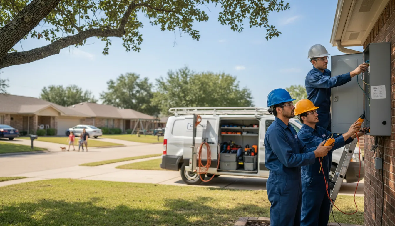 Certified electrician providing emergency electrical services in Tonkawa, OK